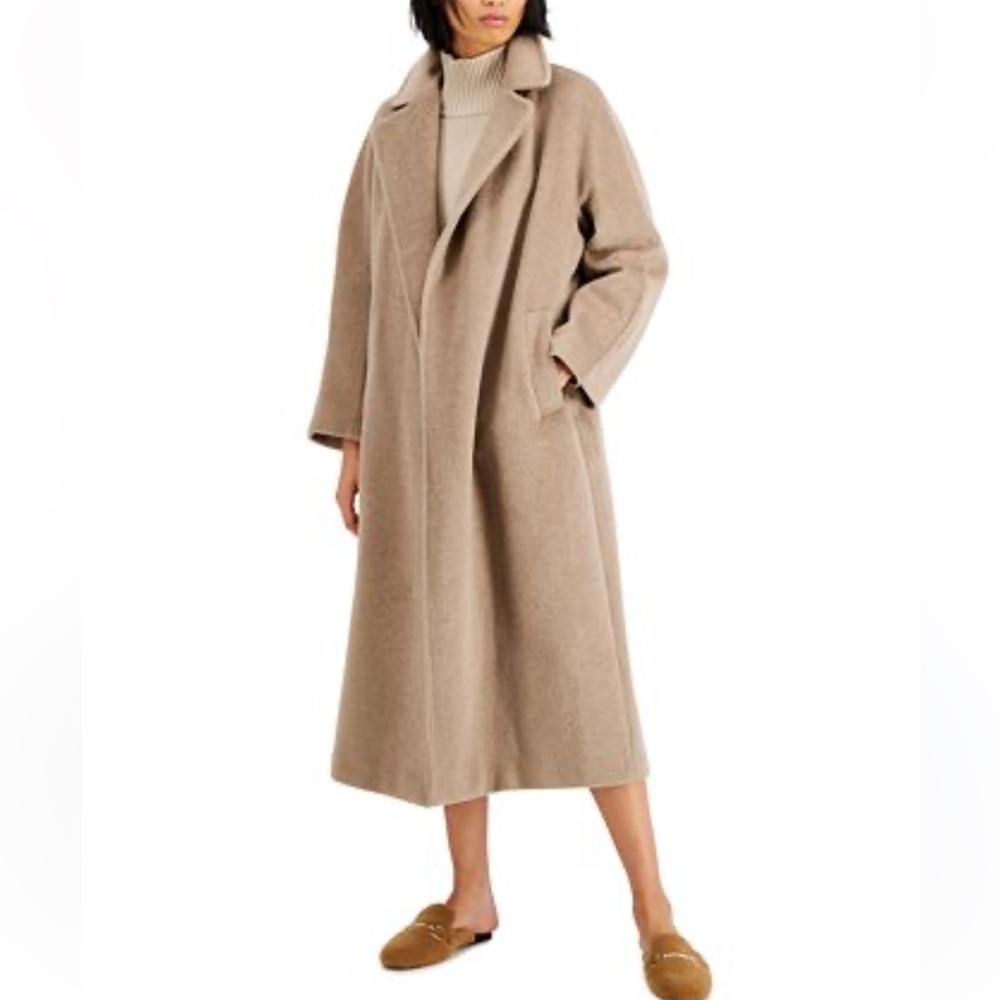 MaxMara Weekend DIEGO coat alpaca wool blend size 6 NWT - Picture 3 of 17